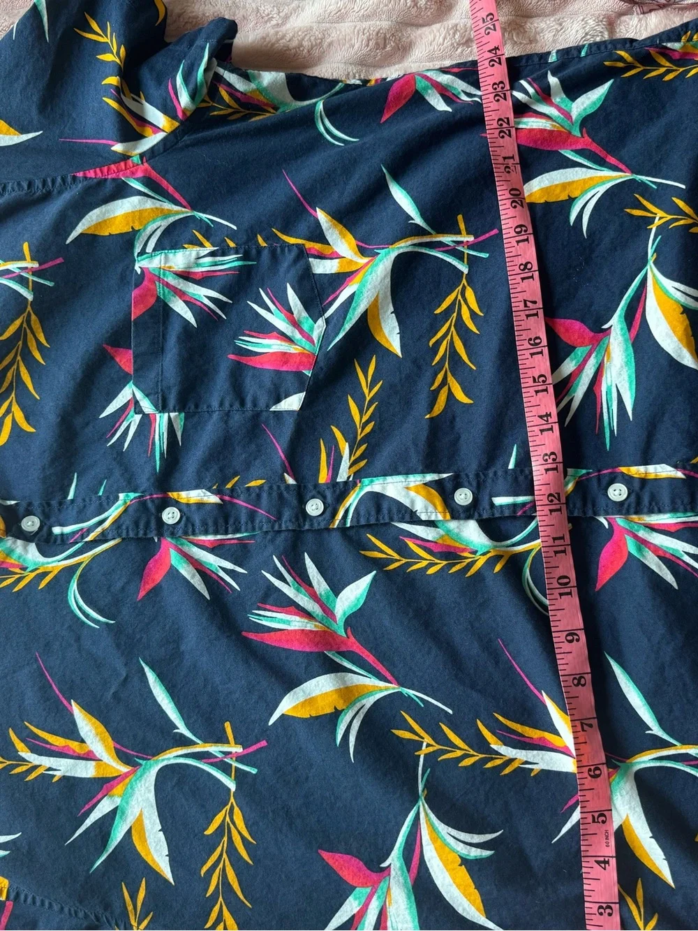 J.Crew Flex Washed Men’s XXL Slim Fit Short Sleeve Shirts Lot of 2 Navy Print